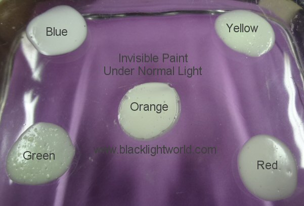 Invisible Glow Paint
